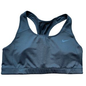 Nike | Women's Medium Support Sports Bra | Dri-Fit | Non-Padded | Black | M